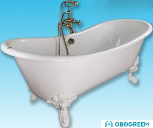 Ванна Elegansa Nadia 180x80 (ножки былый)