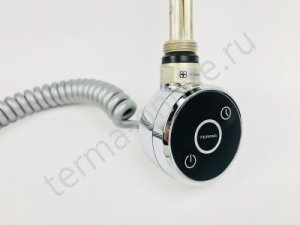 Блок управления с ТЭНом Terma DRY кабель с вилкой, хром, 300 Вт