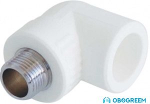 Фитинг Kalde Угольник комбинированный нар. 32x3/4