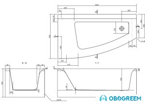 Ванна Cersanit Virgo Max 160x90 R [S301-132]