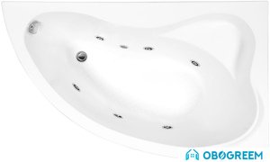 Ванна Aquanet Atlanta 150x90 R [00185680]