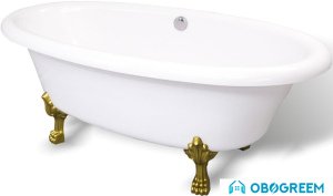 Ванна AquaStone Оливия 180x90 (на ножках)
