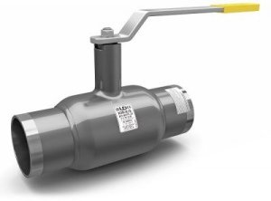 Кран шаровой КШ.Ц.П.025.040.Н/П.02 цельносварной Dn25 Pn40 стандартный проход под приварку LD