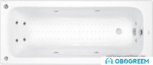 Ванна Poolspa Klio 160x70 Titanium PHP6610STTC0000