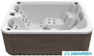 Ванна Aquavia Spa Touch (white/thunder woodermax)