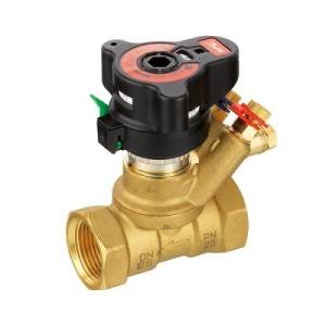 Клапан балансировочный Danfoss ASV-BD - 1" (ВР/ВР, PN20, Tmax 120°С, 2 изм.ниппеля и шар.кран)