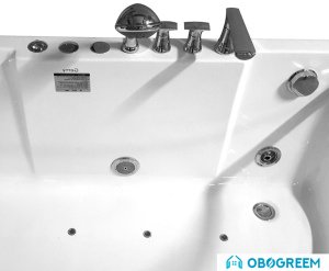 Ванна Gemy G9227 E L 165x80
