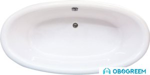 Ванна AquaStone Оливия 180x90 (с экраном)
