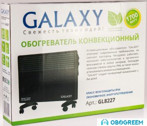 Конвектор Galaxy GL8227 (черный)