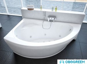 Ванна Aquatek Аякс 2 170x110 без гидромассажа (левая)