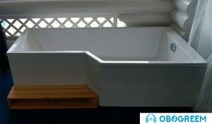 Ванна Jacob Delafon Bain Douche Neo 180x90 E6D004R-00 (правая)