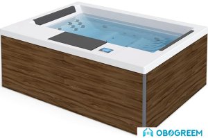 Ванна Aquavia Spa Suite Spa (white/walnut woodermax)