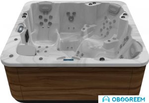 Ванна Aquavia Spa Velvet (sterling/walnut woodermax)