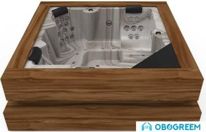 Ванна Aquavia Spa Cube Ergo (sand/walnut)