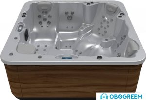 Ванна Aquavia Spa Velvet (silver/walnut woodermax)