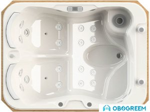 Ванна Radomir Мишель 205x155 (перламутровый)