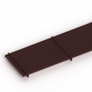 Решетка продольная iTermic LGA-20-3100 (цвет: коричневый)