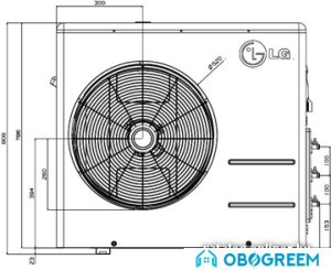 Внешний блок LG MU3M21