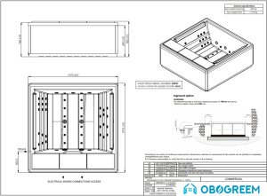 Ванна Aquavia Spa Quantum (silver/walnut woodermax)