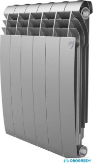 Алюминиевый радиатор Royal Thermo Biliner Alum 500 Silver Satin (6 секций)