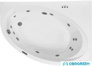 Ванна Poolspa Orbita 150x100 R Titanium PHAO510STTC0000