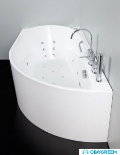 Ванна BelBagno BB44 150x80 (левая)