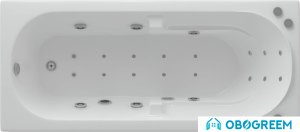 Ванна Aquatek Лея 170x75 без гидромассажа (слив справа)