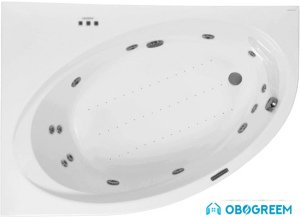 Ванна Poolspa Orbita 160x100 L Smart 2 PHAO810ST2C0000