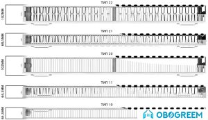 Стальной панельный радиатор Uterm Compact Тип 22 500x1000