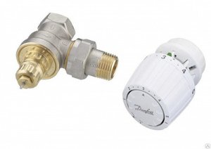 Комплект терморегулятора Danfoss RTR-G/RTR 7090 Ду15, 1/2 угловой 013G2183