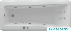 Ванна Aquatek Либра 150x70 (с экраном и каркасом, слив слева)