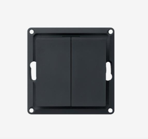 Радиовыключатель HiTE PRO BASE-2F с фиксацией клавиши (белый, бежевый, графит, карбон)