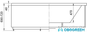 Ванна Aquatek Панацея 180x90