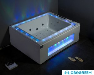 Ванна Gemy G9268 K 185x150 (с гидромассажем)