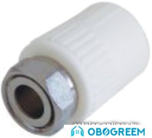 Фитинг Kalde Муфта комб. с накидной гайкой 25x3/4
