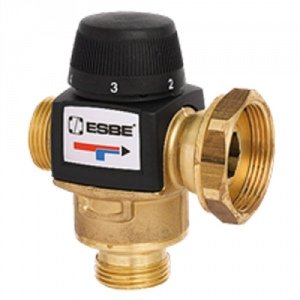 Клапан термостатический смесительный ESBE VTA577 - 1" х 1" 1/2" (НР/PF, Tmax. 95°C, точка переключения 45-65°C)