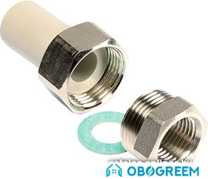 Фитинг Wavin Ekoplastik Штуцер ПП с внутр. резьб. 25х3/4'' [SSI02525XX]
