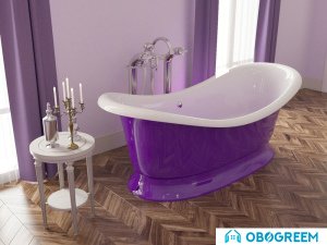 Ванна AquaStone Лиона 190x86 (на подиуме)