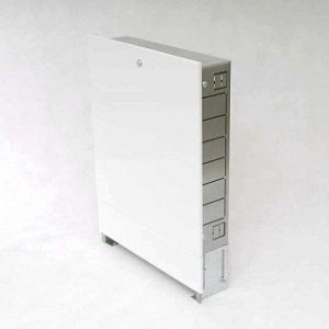 Шкаф коллекторный UNI-FITT металлический встраиваемый 740х670-760х125-195 482W3000
