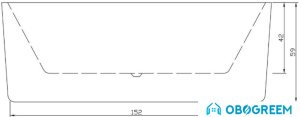 Ванна Fiinn Олимпия 160x70 A-5010