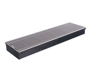STOUT  Конвектор внутрипольный SCQ 75.240.800 (Решётка роликовая, анодированный алюминий)