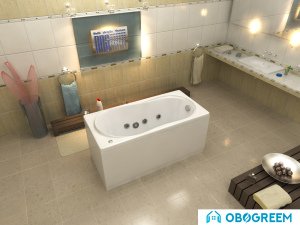 Ванна BAS Тесса Стандарт Плюс 140x70 (каркас)