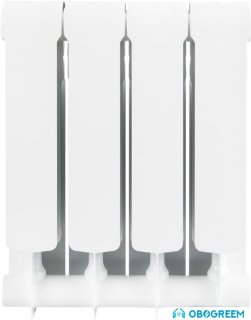 Биметаллический радиатор Stout Space 350 Bimetal (4 секции)