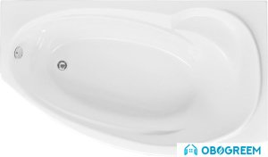 Ванна Aquanet Jersey 170x90 R (с каркасом и экраном)
