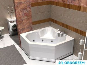 Ванна Aquatek Лира 148x148