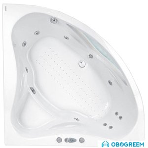 Ванна Poolspa Francja XL 150x150 Titanium PHSH710STTC0000