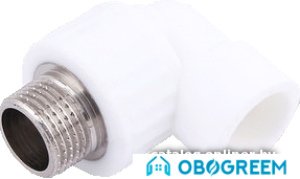 Фитинг Valfex Угольник ПП комбин-й с наруж. рез-й 32х1
