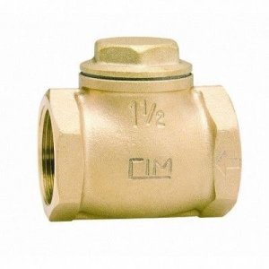 Клапан обратный с металл. седлом 78 1.1/2" PN16 ВВ Cimberio