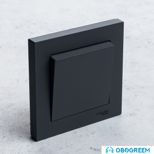 Радиовыключатель HiTE PRO BASE-1F (с фиксацией клавиши при включении) (белый, бежевый, графит, карбон)