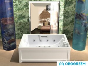 Ванна Aquatek Дорадо 190x130